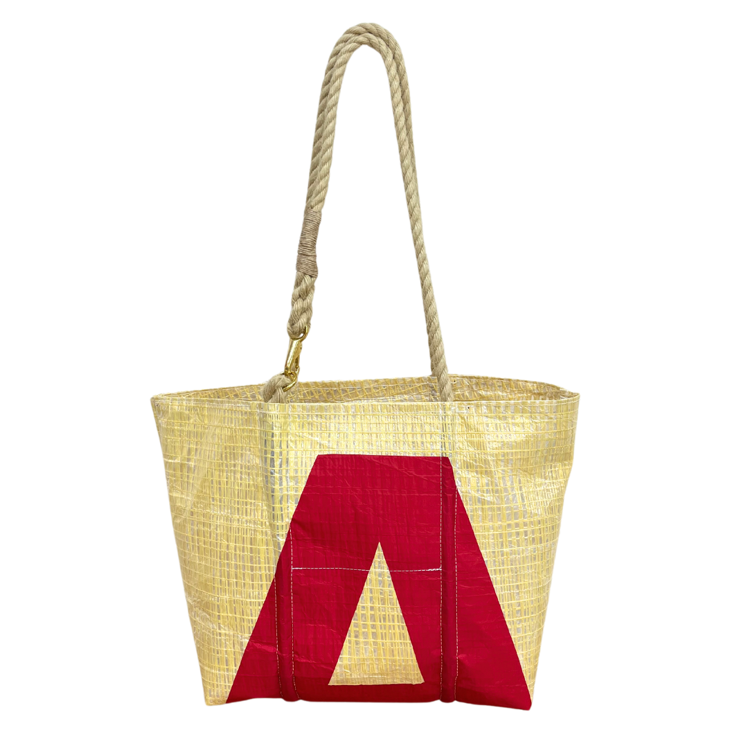 Repurposed Sailcloth Tote