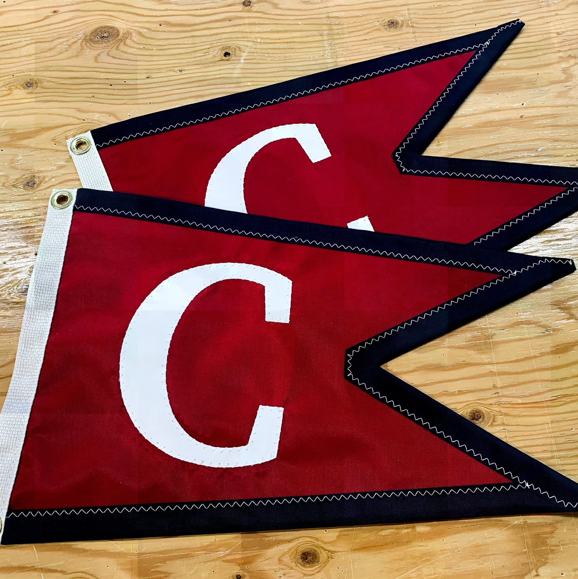Burgee Frame Custom Canvas - Gray Canvasworks